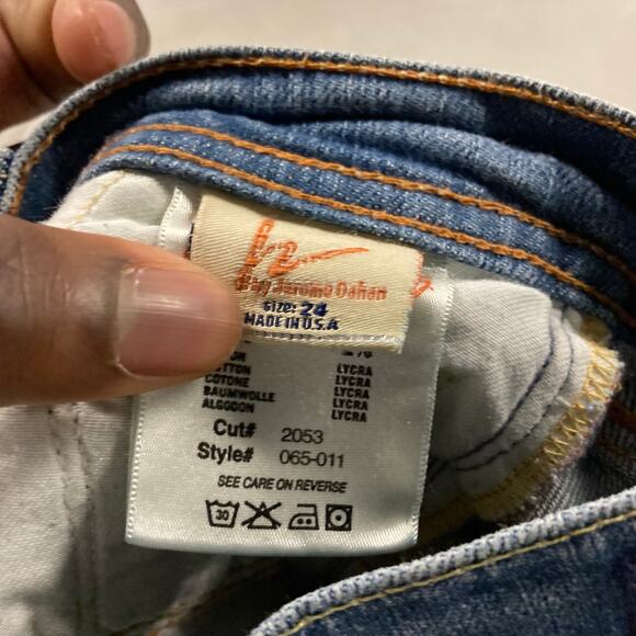 Y2K Low rise citizens of humanity bootcut Jeans 24x32 - Picture 5 of 5